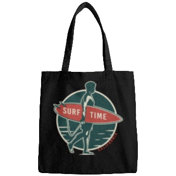 Discover Surf Time California Bags