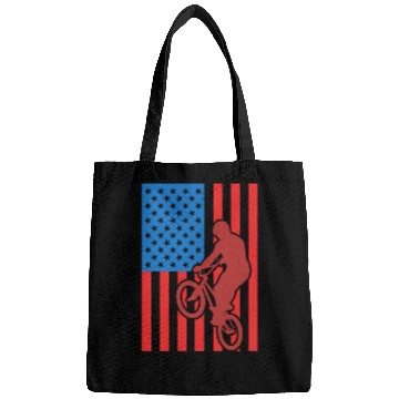 Discover Patriotic BMX Cyclist Bags