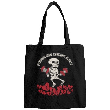 Discover Anti Valentine´s Day Broken Heart Powerlifting Gym Bags