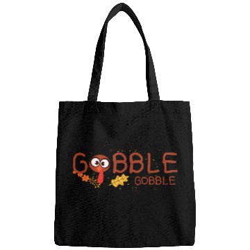 Discover Thanksgiving Gobble Bags Funny Turkey Graphic