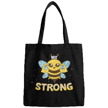 Discover Bee Strong Women Cute Bee Graphic Bags