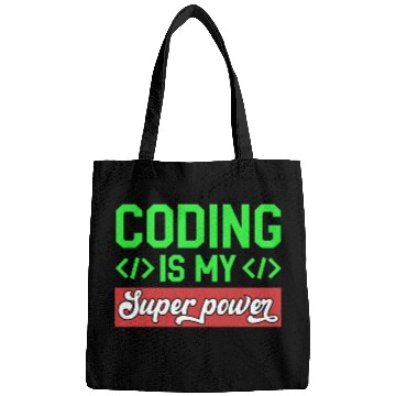 Discover Funny Computer Programmer Computer Science Coding Bags
