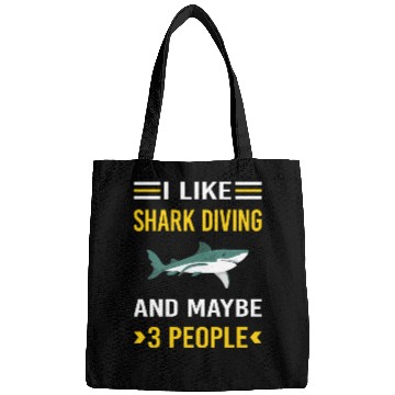 Discover 3 People Shark Diving Diver Bags