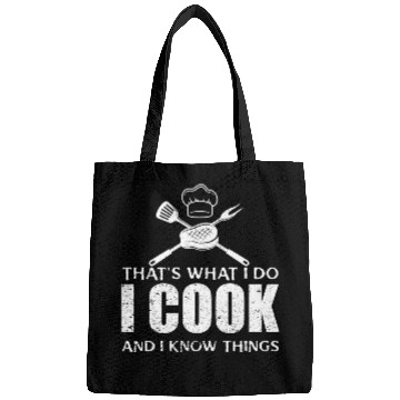 Discover Chef Cook Gifts I Cook I Know Things Bags