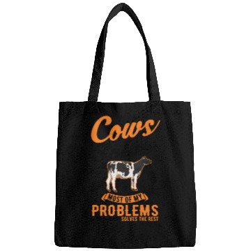 Discover Cow Gift Farmer Cattle Breeder Cows Bags