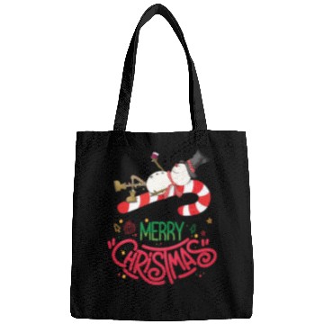 Discover Merry Christmas Snowman, Lying On Candy Cane Bags