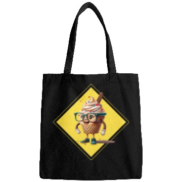 Discover ice cream design sweet and yummy Bags