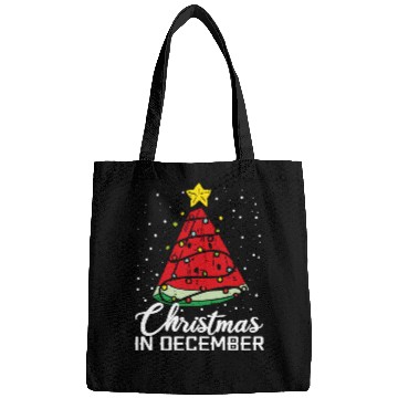 Discover Christmas In December Watermelon Xmas Tree Bags