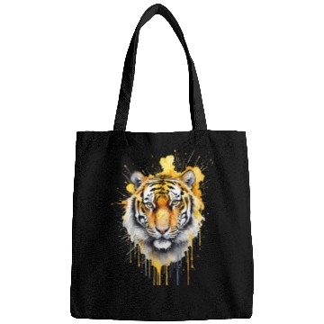 Discover wild tiger head Bags