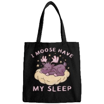 Discover I Moose Have My Sleep Youth Cute Moose Bags