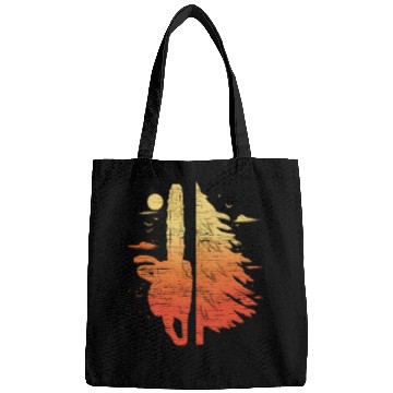 Discover Lumberjack gift for woodworkers chainsaw wood Bags