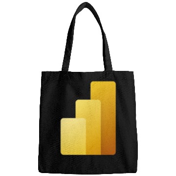 Discover Power BI Logo, business intelligence software Bags