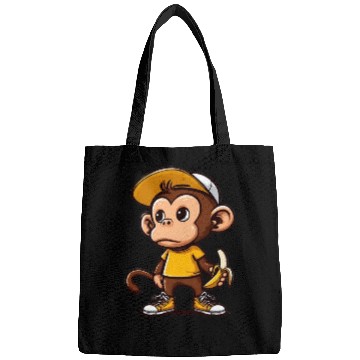 Discover Cool monkey with banana Bags