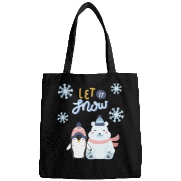Discover Let It Snow Bags