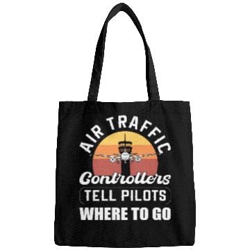 Discover Airplane Airfield Aviation Air Traffic Controller Bags