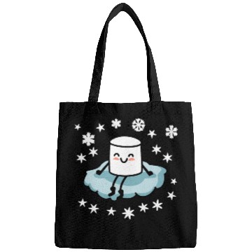 Discover Marshmallow on a Cloud and it is Snowing Bags