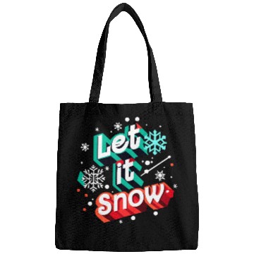 Discover Let it Snow. Bags