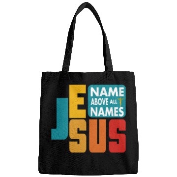 Discover Name Above All Names Love Jesus Christian Bags