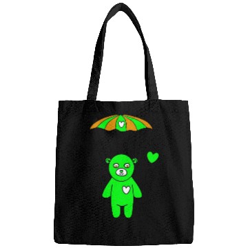 Discover Teddy Bear - The Green Skydiver Bags