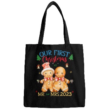 Discover gingerbread couple first Christmas Mr. and Mrs. Bags
