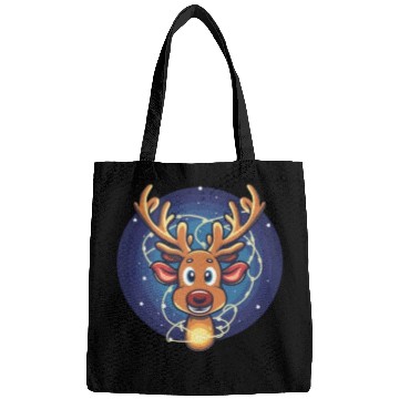 Discover Christmas Deer - Spread Holiday Cheer! Bags