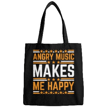 Discover Angry Music Makes Me Happy 7 Bags