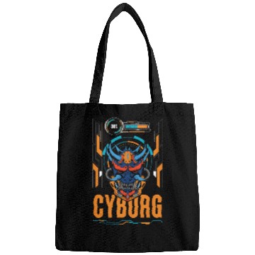Discover Cyberpunk Android Synthwave Engineering Bags