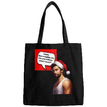 Discover Christmas Nice Cute and Handsome Man Bags