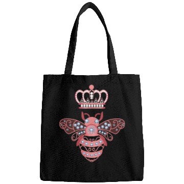 Discover Queen Bee Crown Women Hive Beekeeping Bee Women Bags