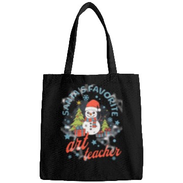 Discover Santa s favorite art teacher Bags