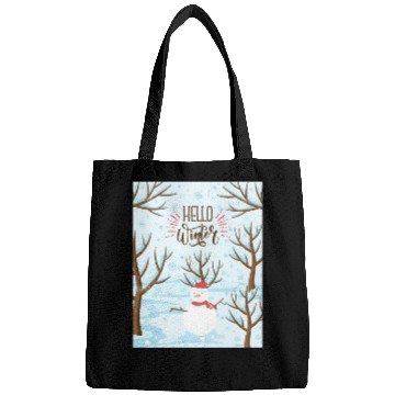 Discover Hello Winter Wonderland Bags
