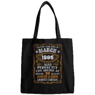 Discover March 1986 36th 1986 Bags