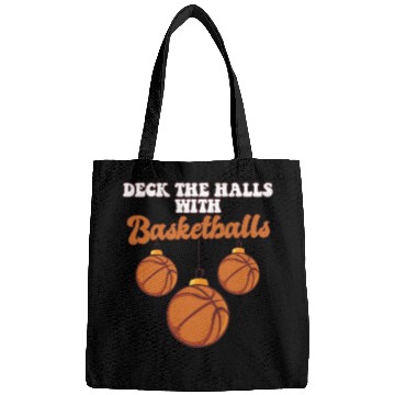 Discover Basketball Player Coach Christmas Balls Deck The Bags
