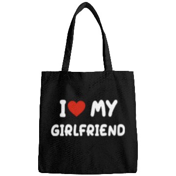Discover I love my girlfriend Bags