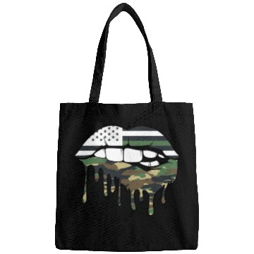 Discover US Military Dripping Lip Biting Bullet Army First Bags