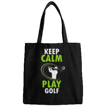 Discover KEEP CALM PLAY GOLF Bags
