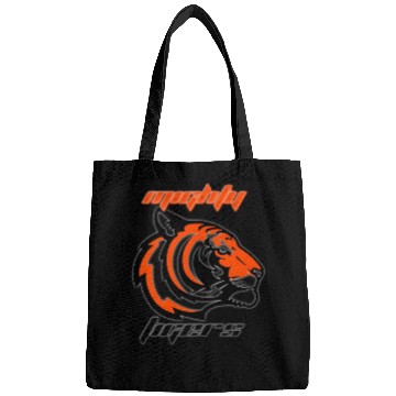 Discover Tiger head- Mighty Tigers Bags