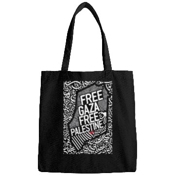 Discover free palestine support palestine Bags