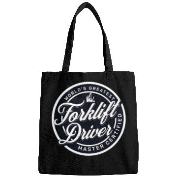Discover forklift driver hat world's greatest Bags