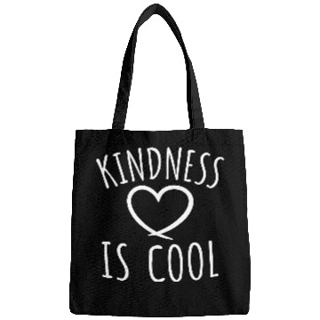 Discover Kindness Is Cool Be A Nice Human Love Motivation Bags