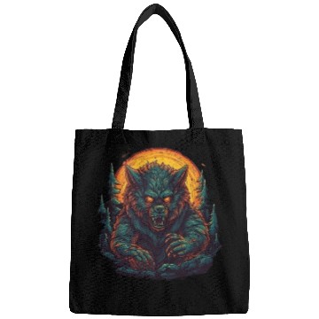 Discover A mythical creature Werewolf Bags