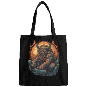 Discover A mythical creature Minotaur Bags