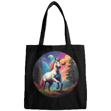 Discover Majestic Rainbow Unicorn Bags