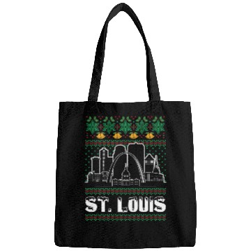 Discover St. Louis Missouri Ugly Christmas Bags