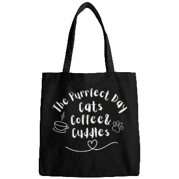 Discover Cats Coffee Cuddles Purrfect Day Bags