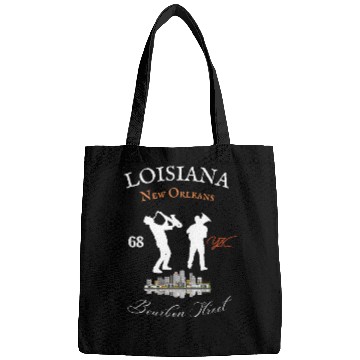 Discover Louisiana New Orleans Bourbon street Bags
