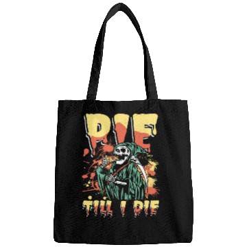 Discover Pie till i die | cupcake & cookies grim reaper Bags