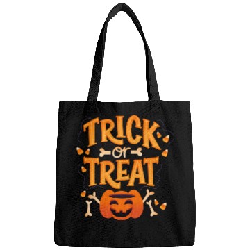Discover Trick Or Treat With Pumpkin Bones Bags