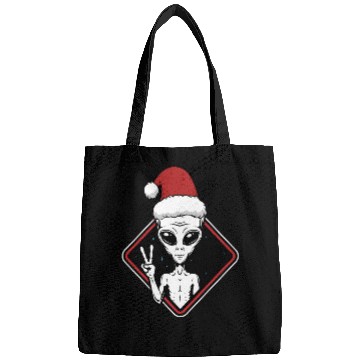 Discover Alien Christmas Peace Bags