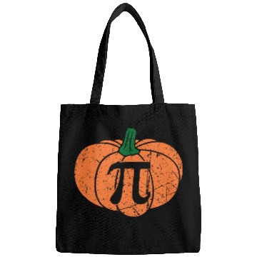 Discover Distressed Pumpkin Pi Math Teacher Haloween Bags